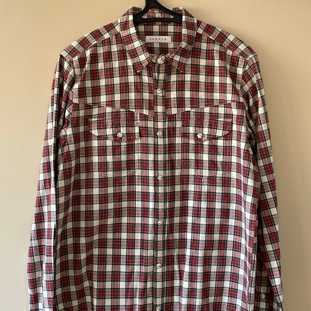 Sandro western shirt